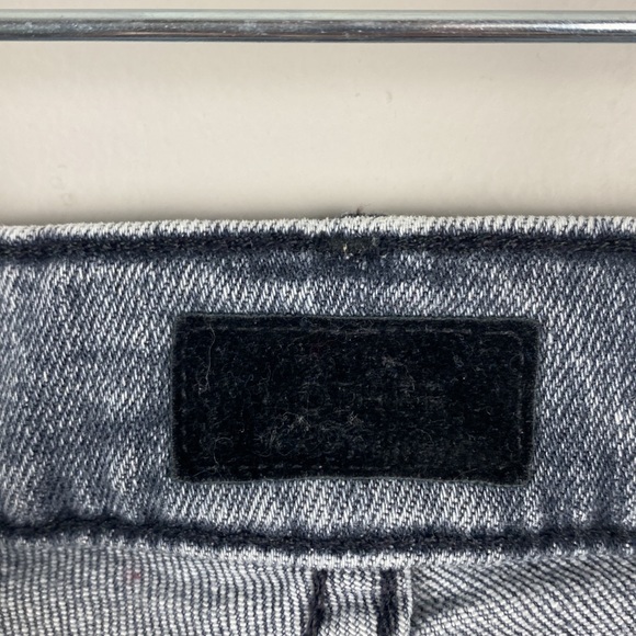 Mother The Swooner Ankle Zip In Static Size 25 - Picture 14 of 16